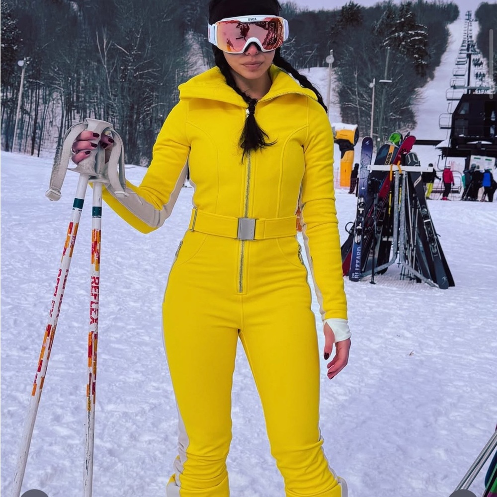 Córdova Yellow Women's Ski Suit